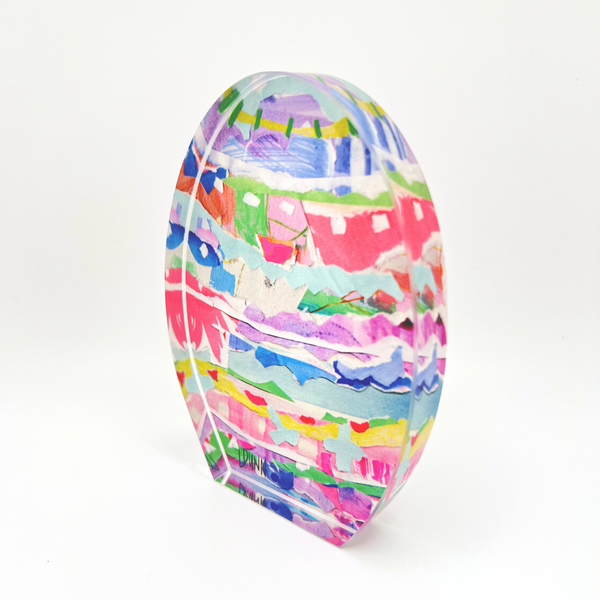 Pastel Acrylic Egg