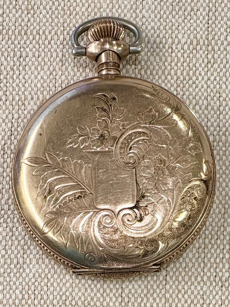 Estate Collection - Vintage Elgin Gold Hunter Case Pocket Watch