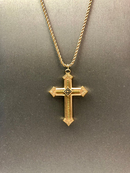 Estate Collection - Necklace - Cross Pendant Necklace