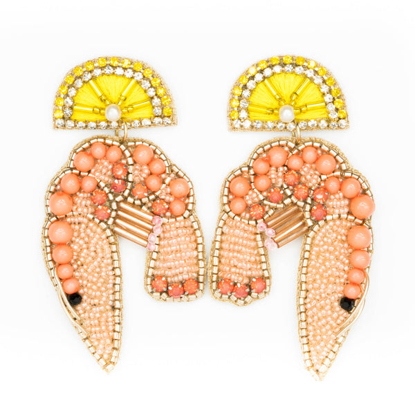 Earrings - Shrimp Cocktail Earrings