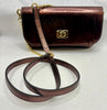 Purse - Patty Clutch in Chocolate Metallic
