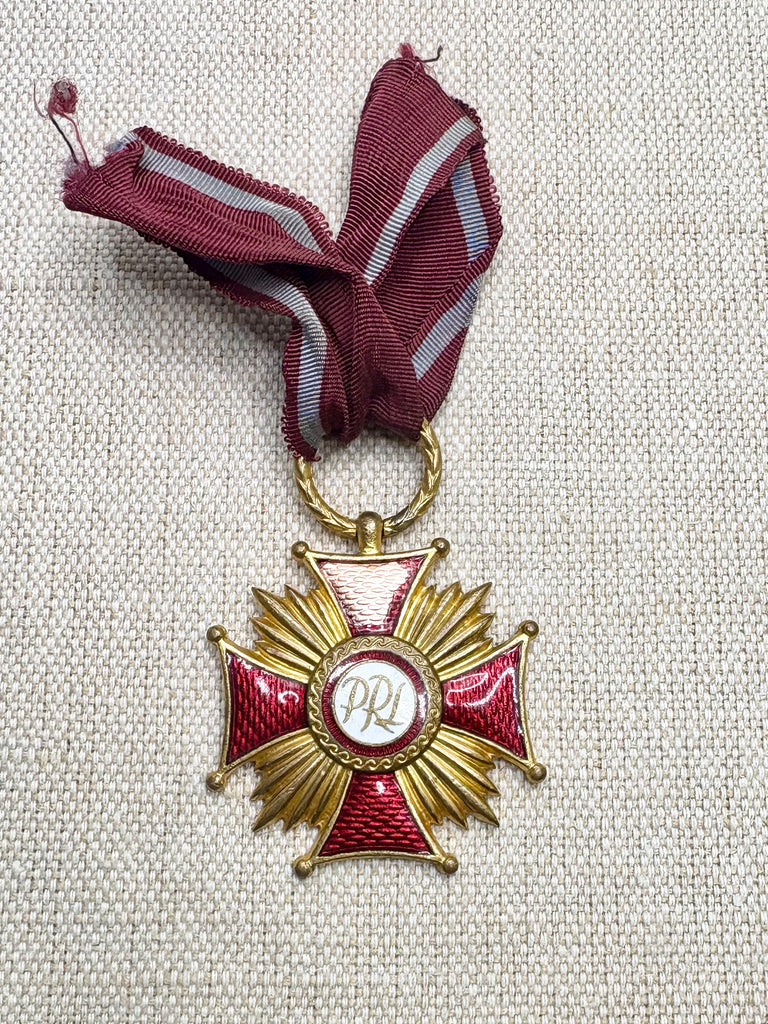 Estate Collection - Vintage Gold Cross of Merit