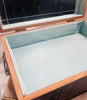 Estate Collection - Finger Joint Metal Banded Medium Cedar Box