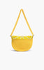 Purse - Couture Crescent Lemon Shoulder Bag