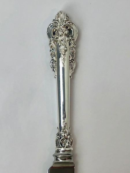 Estate Collection - Sterling Handled Wallace Grande Baroque Cake/Bread Knife