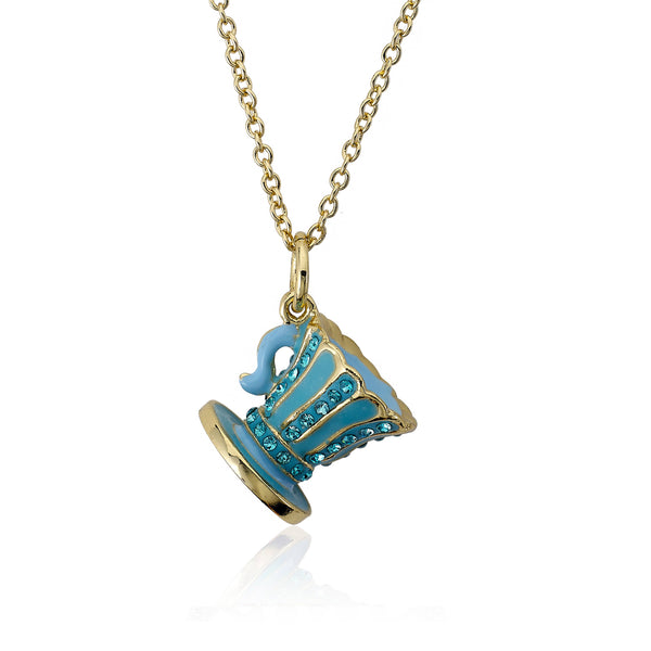 Necklace - Molly Glitz Tea For Two Necklace