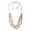 Necklace - Mocha Mousse  Seashell Necklace