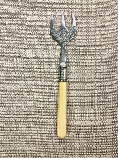 Estate Collection - Antique Edwardian Silver Plate Bread Fork