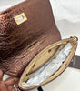 Purse - Patty Clutch in Chocolate Metallic