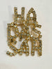 Estate Collection - Vintage Hadassah Rhinestone Brooch