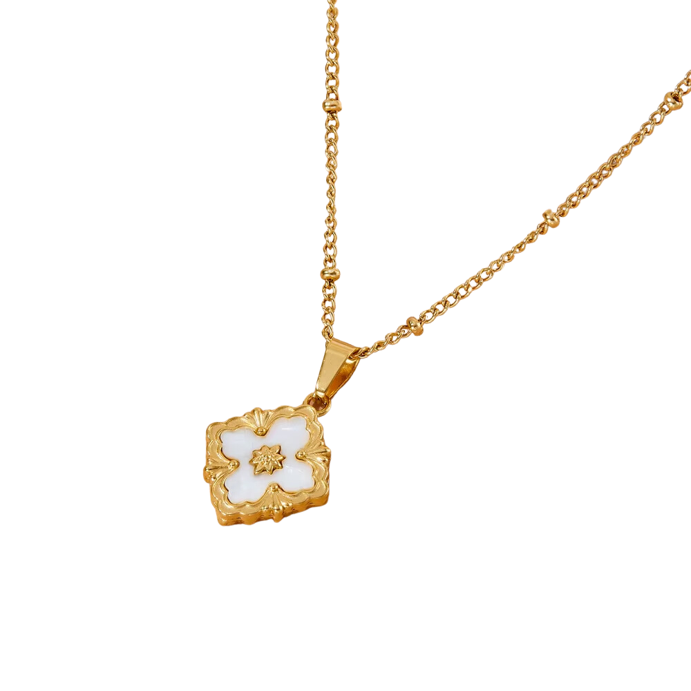 Necklace - French Cross Necklace
