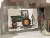 Green Tractor in Acrylic Frame