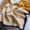 Wrap - Yellow / Navy Reversible Wrap – Bits Collection