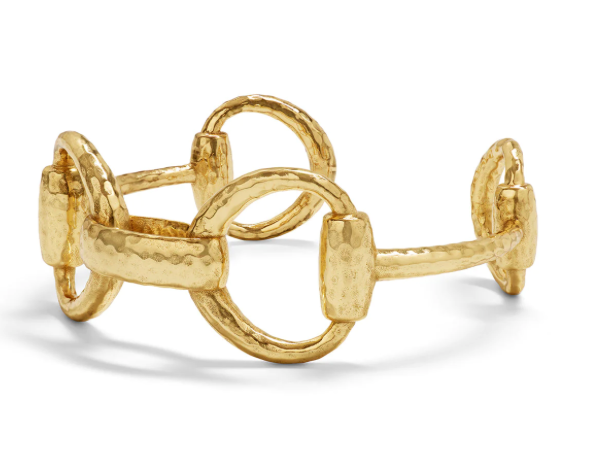 Bracelet - Equestrian Snaffle Bit Link Cuff