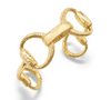 Bracelet - Equestrian Snaffle Bit Link Cuff