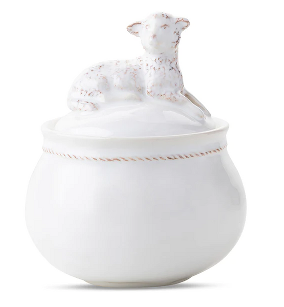 Clever Creatures Henri - Ceramic Lamb Lidded Jar