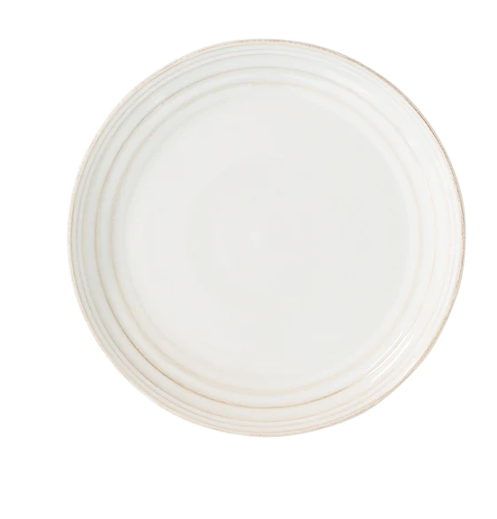 Bilbao Ceramic Dessert/Salad Plate - Whitewash