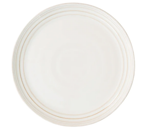 Bilbao Ceramic Dinner Plate - Whitewash