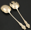 Estate Collection - Antique Sterling Serving Spoon and Fork Set