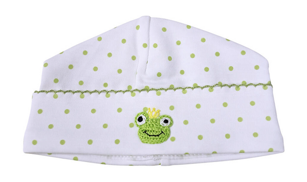 Baby Cap - Pima Cotton Frog