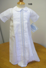 Baby Day Gowns w/Swiss Insert - Pink, Blue or White