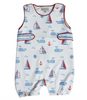 Nantucket Overall W/Whales & Sailboats