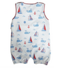 Nantucket Overall W/Whales & Sailboats