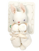 Lovey - Bunny Comforter in Taupe or Cream