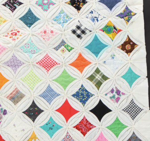 Estate Collection - Quilt - Handcrafted "Melon Patch"