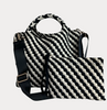 Purse - Lily Woven Tote with Pouch
