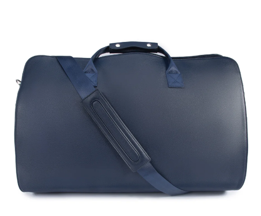Travel Bag -Duffle/Garment Bag - The Brett in Navy