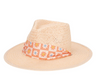 Hat - Kids Floral Paperbraid Fedora Hat