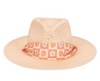 Hat - Kids Floral Paperbraid Fedora Hat