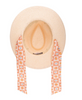 Hat - Kids Floral Paperbraid Fedora Hat