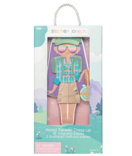 Magnetic Dress Up Worl Traveler Doll