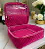 Travel Bags - Mini Diva Makeup Case - Fuchsia Velvet