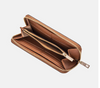 Wallet - Zip Around Wallet - Caramel
