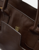 Bella Soft Medium Tote in Chocolate