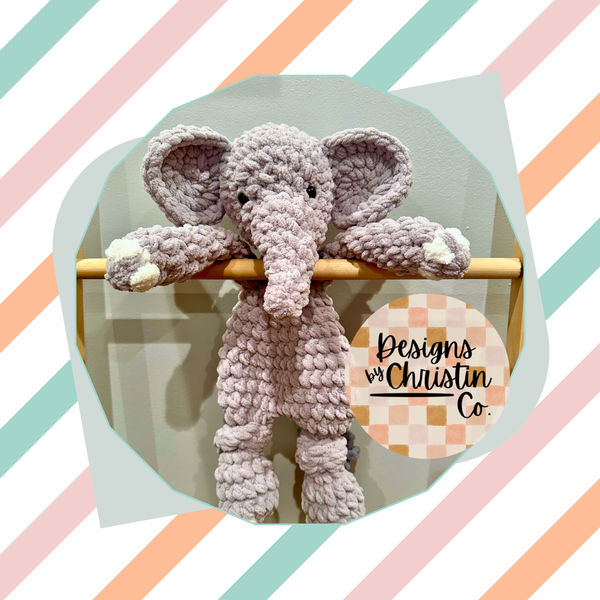 Lovey - Handmade Ezra Elephant Lovey