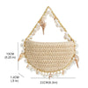 Purse - Isla Natural Small Shells Straw Bag