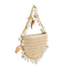 Purse - Isla Natural Small Shells Straw Bag