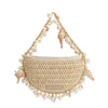 Purse - Isla Natural Small Shells Straw Bag