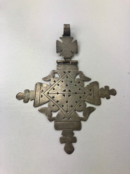 Estate Collection - Ethiopian Coptic Hinged Cross Pendant