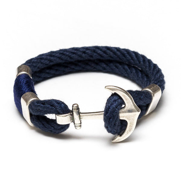 Waverly Bracelet - Navy/Navy/Silver