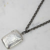 Estate Collection - Sterling Match Locket w/Scroll Design