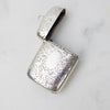 Estate Collection - Sterling Match Locket w/Scroll Design