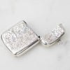 Estate Collection - Sterling Match Locket w/Scroll Design
