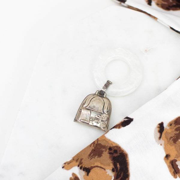 Estate Collection Sterling - Rattle  Vintage Baby