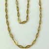 Estate Collection - Necklace 18K Yellow Gold Fancy Link Chain