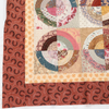 Estate Collection Handcrafted Pieced Bulls Eye Quilt Top